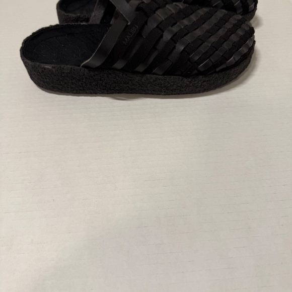 Malibu Men’s Colony Sandals – Black Vegan Suede (6) - Picture 6 of 6